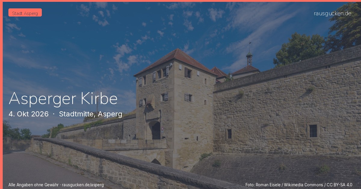 Asperger Kirbe – Stadtmitte, Asperg in Asperg