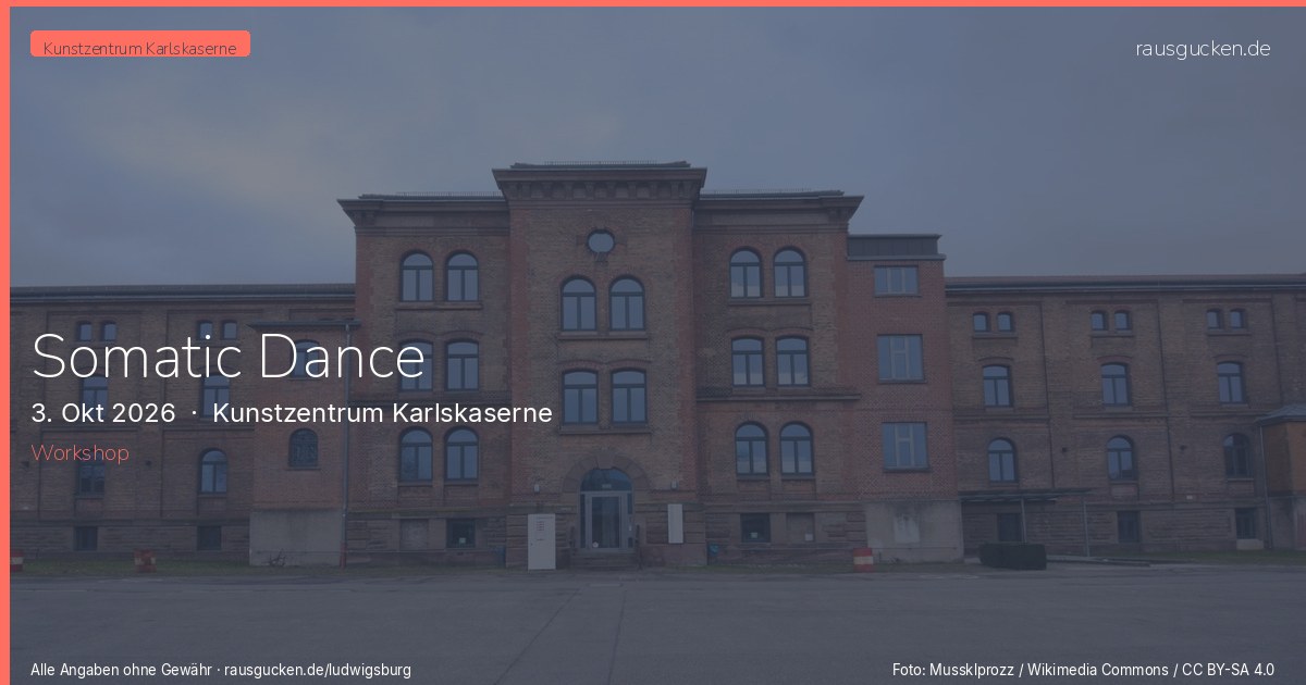 Somatic Dance – Kunstzentrum Karlskaserne in Ludwigsburg